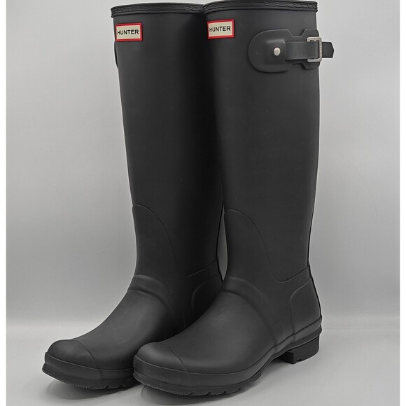 Hunter Shoes - Hunter Women's Original Tall Wellington Rain Boots Waterproof WFT1000RMA